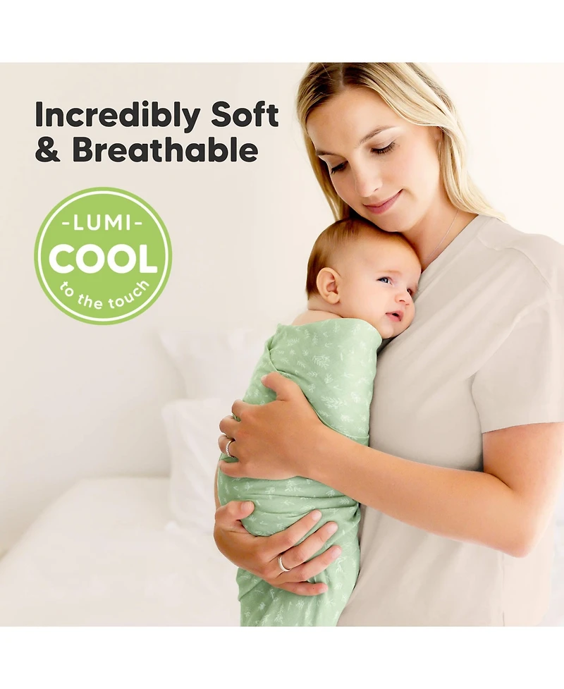 KeaBabies 4pk Muslin Swaddle Blankets for Baby Boys, Girls - Organic Blankets, Swaddles Newborns