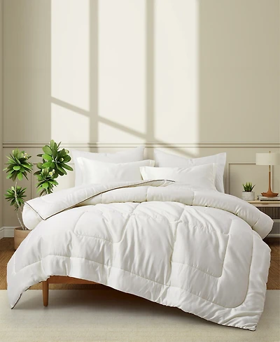 Unikome Silky Satin Down Alternative 3 Piece Comforter Set