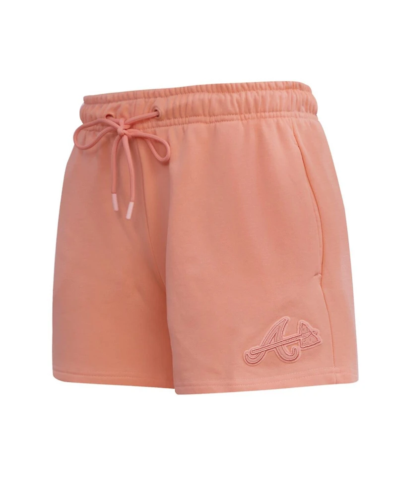 Pro Standard Men's and Women's Pink Atlanta Braves Neutral Fleece Shorts
