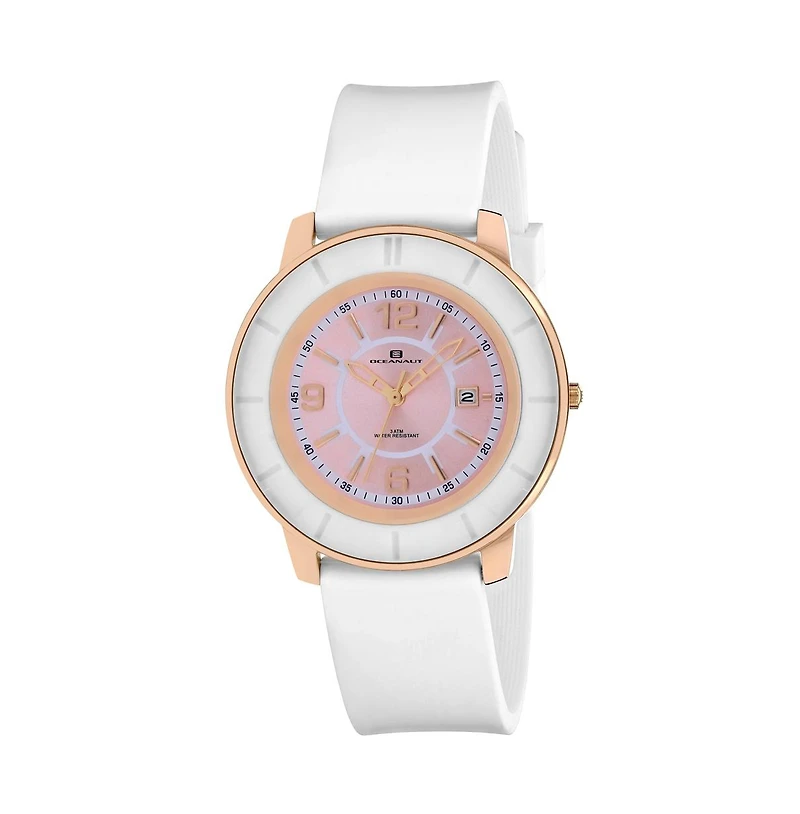 Oceanaut Women's Satin Pink Dial Watch - OC0814