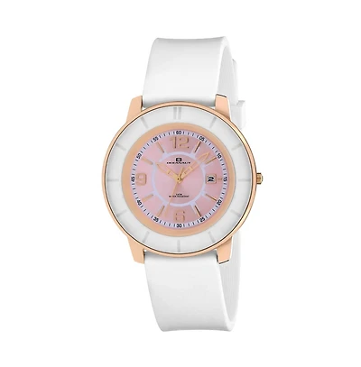 Oceanaut Women's Satin Pink Dial Watch - OC0814