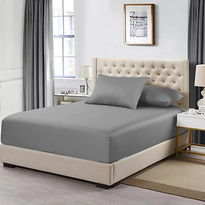 Egyptian Linens Percale Extra Deep (22 Inches) Fitted Sheet Only, Twin Xl