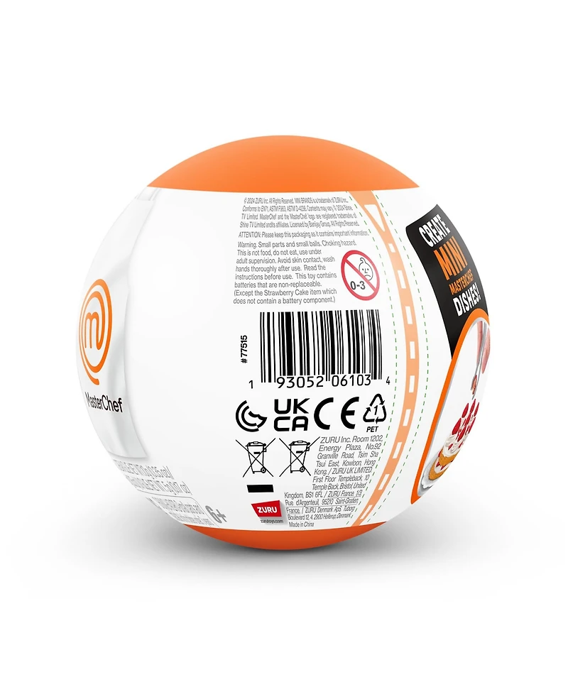 5 Surprise Zuru Mini Brands MasterChef Capsule