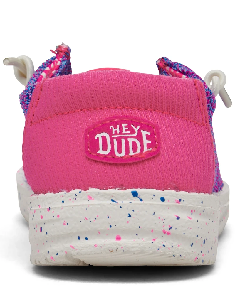Hey Dude Toddler Girls Wendy Stretch Mesh Casual Moccasin Sneakers from Finish Line
