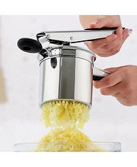 Heavy Duty Stainless Steel Large Potato Ricer with Non Slip Handle
