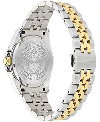 Versace Men's Swiss Two-Tone Stainless Steel Bracelet Watch 41mm