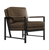 Yaheetech Retro Upholstered Lounge Chair Accent