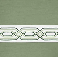 Kate Aurora Pacifico Rod Pocket Embroidered Window Valance
