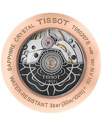 Tissot Women's Swiss Automatic Lady Heart Powermatic 80 White Strap Watch 35mm