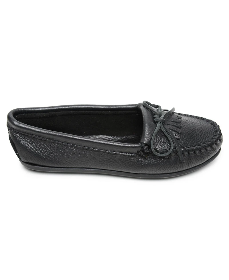 Minnetonka Women's Deerskin Kilty Moccasins