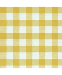 Kate Aurora Country Farmhouse Buffalo Check Plaid Gingham Single Window Curtain