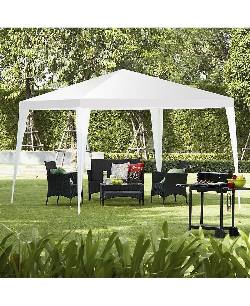 Sugift 10 x 10 Feet Outdoor Wedding Canopy Tent for Backyard