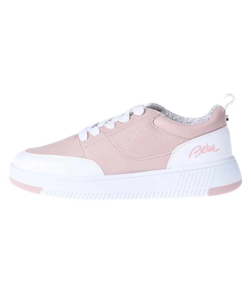 Bebe Little and Big Girls Court Low Top Sneaker