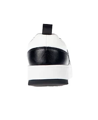 Bebe Little and Big Girls Low Top Court "B" Applique Sneaker