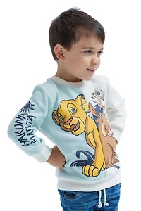Disney Toddler Boys Lion King Mickey Mouse Cars Toy Story Sweatshirt to (2T - 18-20)