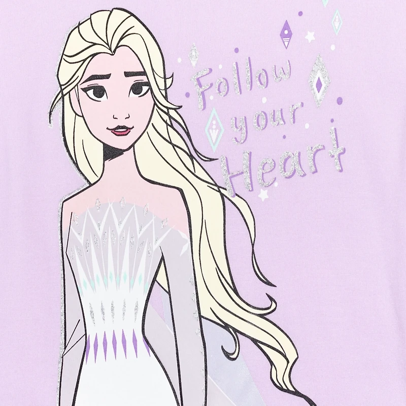 Frozen Girls Disney Sweatshirt and Leggings Outfit Set