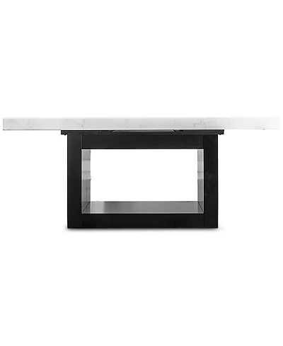 Kellet Rectangular Marble Dining Table, Created for Macy's