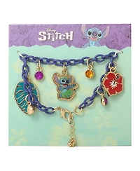 Disney Lilo & Stitch Purple Chain Charm Bracelet
