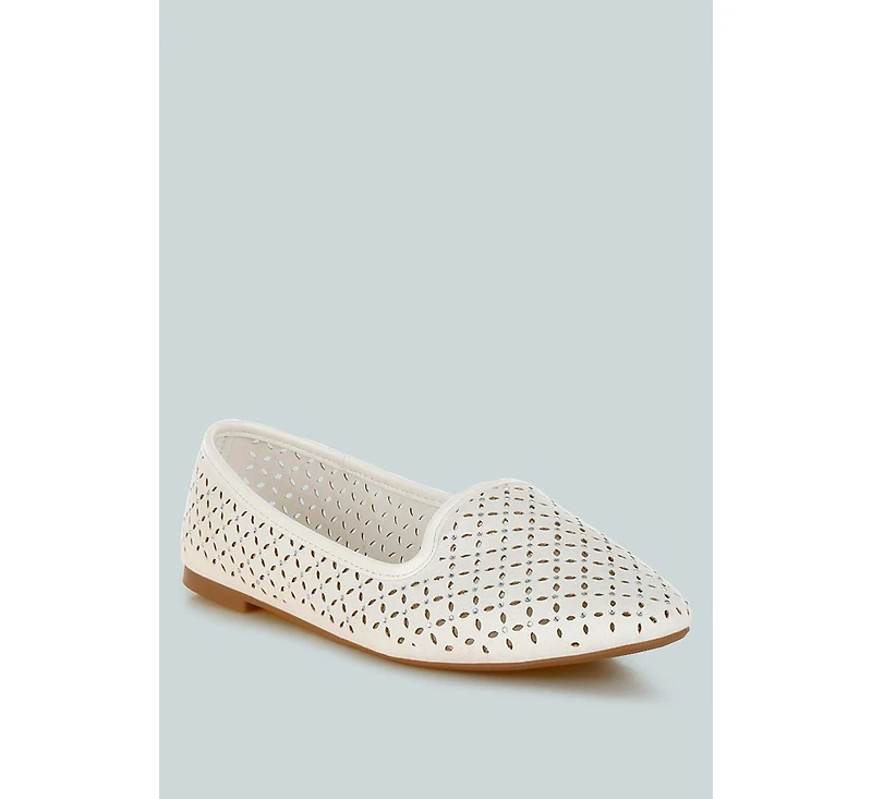 Kyrie Cut Out Detail Ballerinas Women