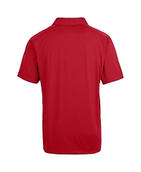 Cutter & Buck Nc State Wolfpack Primary Team Logo Prospect Textured Stretch Polo