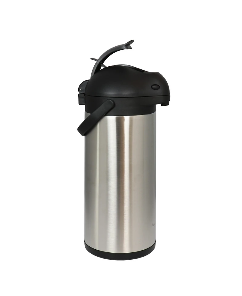 MegaChef Quart Stainless Steel Vacuum Body Pump Cap Air Pot