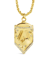 Sterling Forever Beam Me Up Cubic Zirconia Pendant Necklace