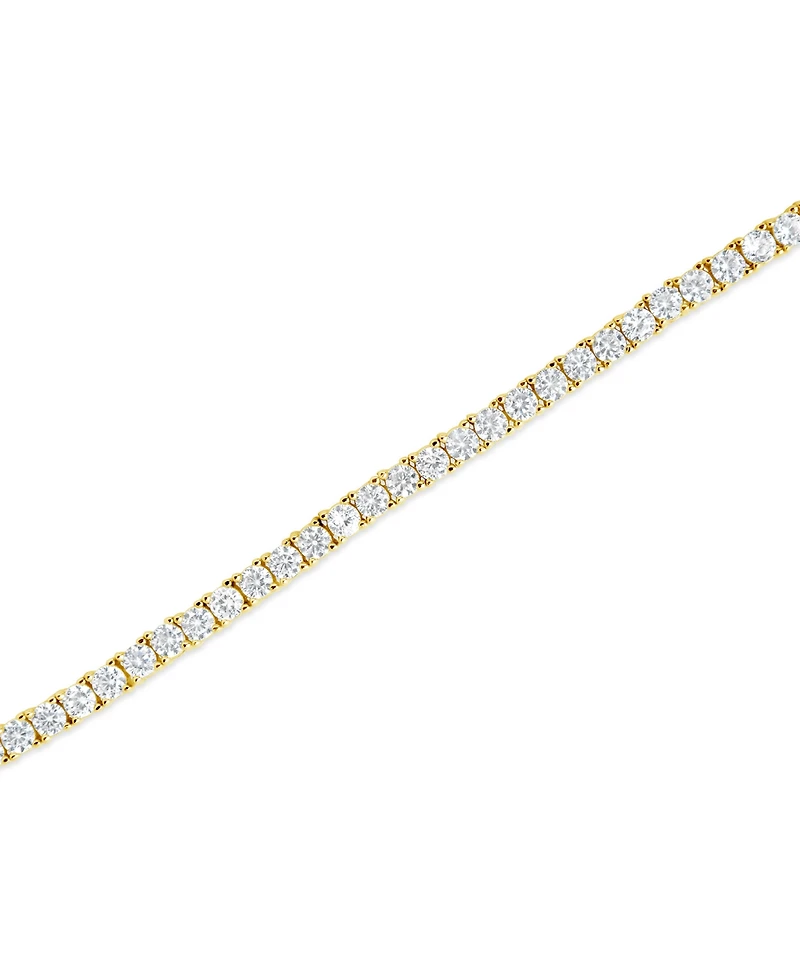 Sterling Forever Alicia Cubic Zirconia Tennis Bracelet