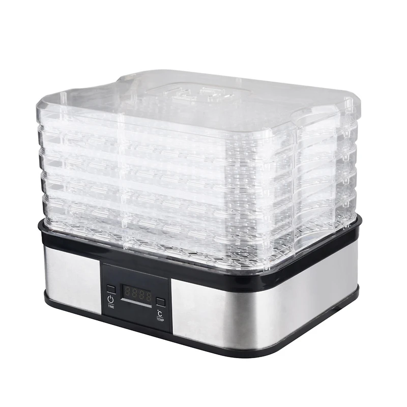 MegaChef 5 Tray Food Dehydrator with Timer and Temperature Control