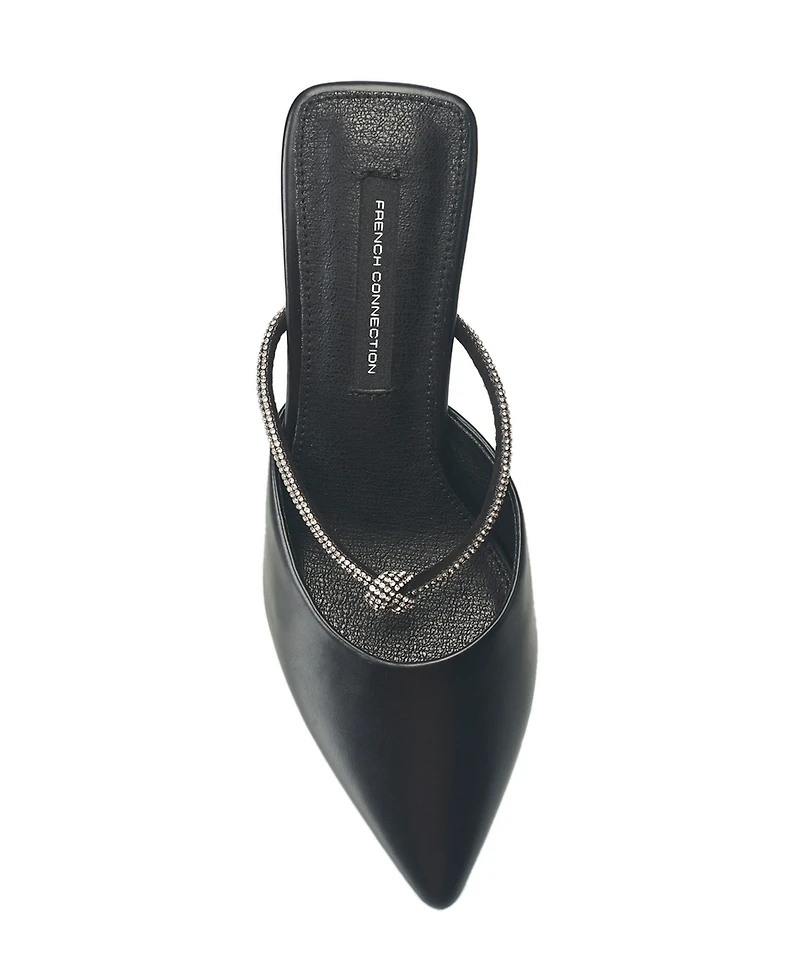 French Connection Women's Fichi Front Knot Heel