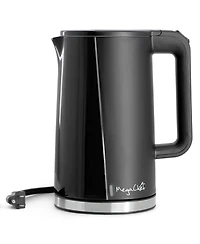 MegaChef 1.7 Quart Double Wall Stainless Steel Electric Tea Kettle