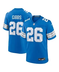 Nike Men's Jahmyr Gibbs Blue Detroit Lions Game Jersey