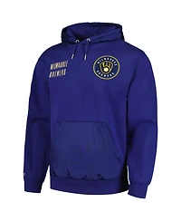 Mitchell & Ness Men's Navy Milwaukee Brewers Team Og 2.0 Current Logo Pullover Hoodie