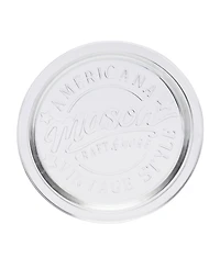Mason Craft & More 7 Piece Glass Coaster Set with Holder