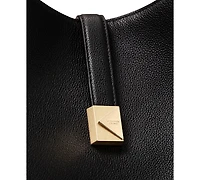 kate spade new york Deco Large Pebbled Leather Shoulder Bag