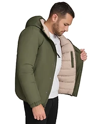 Calvin Klein Men's Ripstop Hooded Puffer Jacket