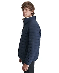 Dkny Men's Quilted Fleece-Lined Full-Zip Puffer Jacket