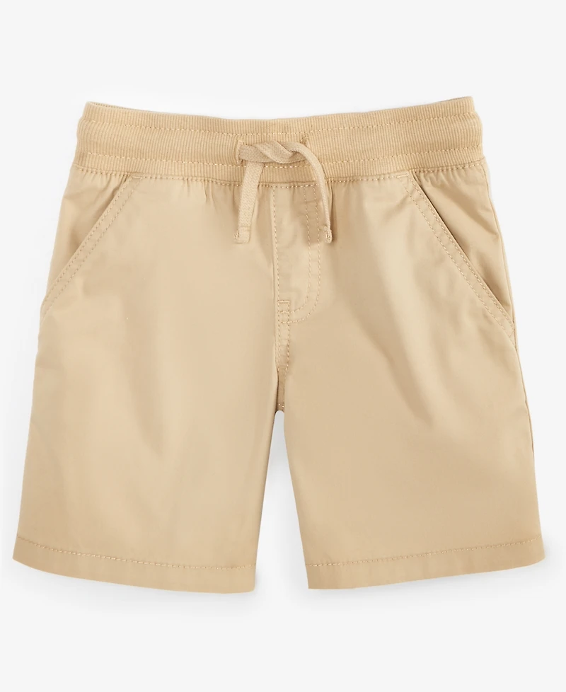 Epic Threads Toddler Boys 2T-4T Pull-On Twill Shorts, Created for Macy's