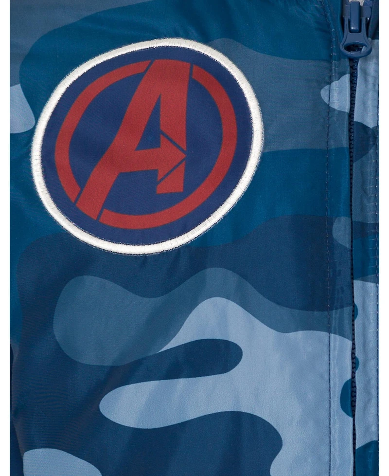 Avengers Boys Spider-Man Varsity Bomber Jacket