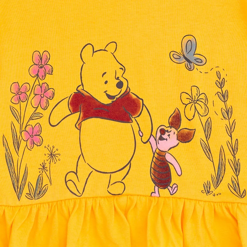 Winnie the Pooh Toddler Girls Peplum T-Shirt and Leggings Outfit Set