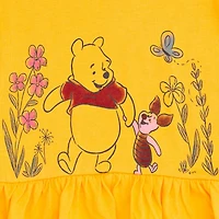Winnie the Pooh Toddler Girls Peplum T-Shirt and Leggings Outfit Set