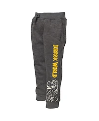 Jurassic Park Toddler Boys Jurassic World Jurassic World Dinosaur T-Rex Fleece Pullover Hoodie and Pants Outfit Set