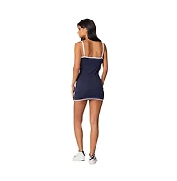 Edikted Womens Lark Contrast Mini Dress