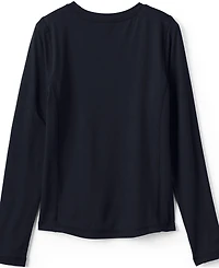 Lands' End Boys Thermal Base Layer Long Underwear Thermaskin Crew Neck Shirt