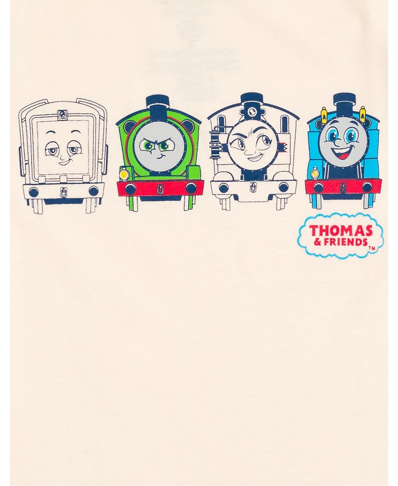 Thomas & Friends Toddler Boys Tank Engine 2 Pack T-Shirts to