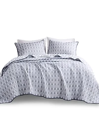 Madison Park Harlow Reversible Matelasse 3-Pc. Coverlet Set, King/California King