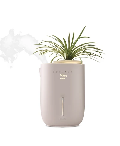 HoMedics Warm Cool Mist Humidifier with Small Planter