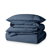 Bare Home Organic Cotton Percale Duvet Cover Set Twin/Twin XLong