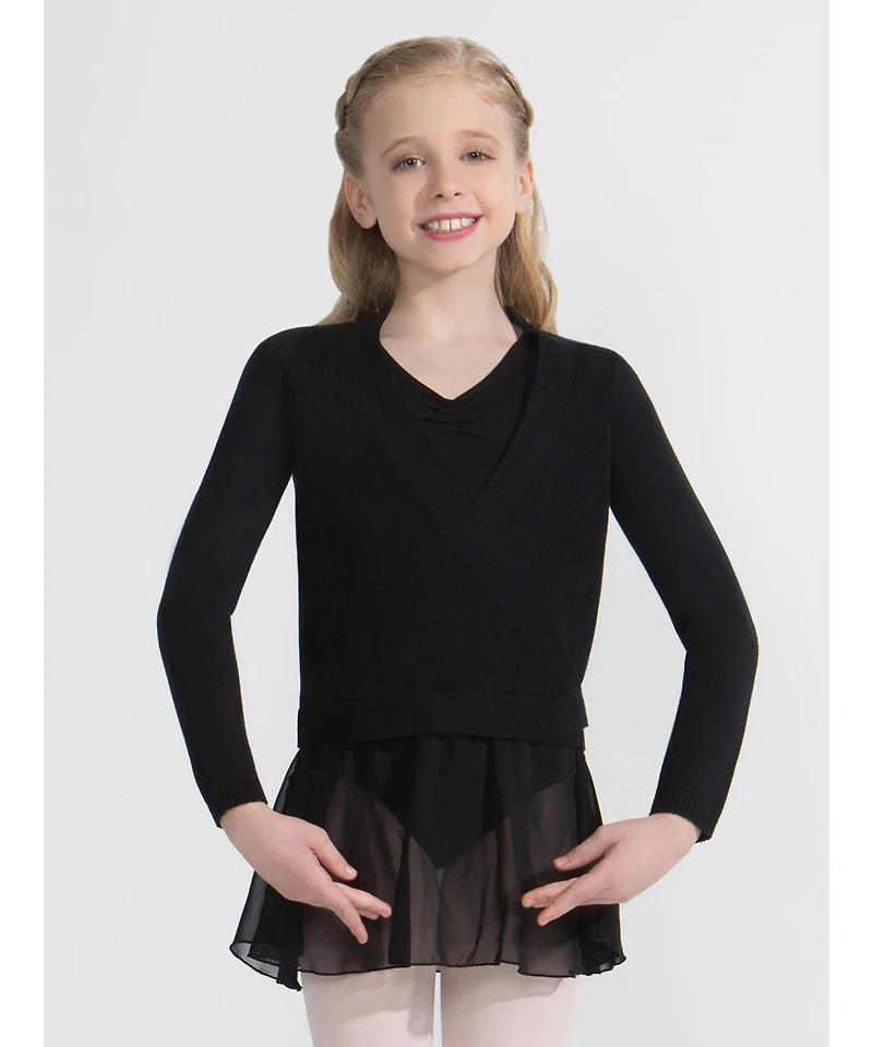 Capezio Juniors' Wrap Sweater - Girls