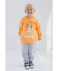 Bluey Toddler Boys Fleece Pullover Hoodie and Pants Outfit Set