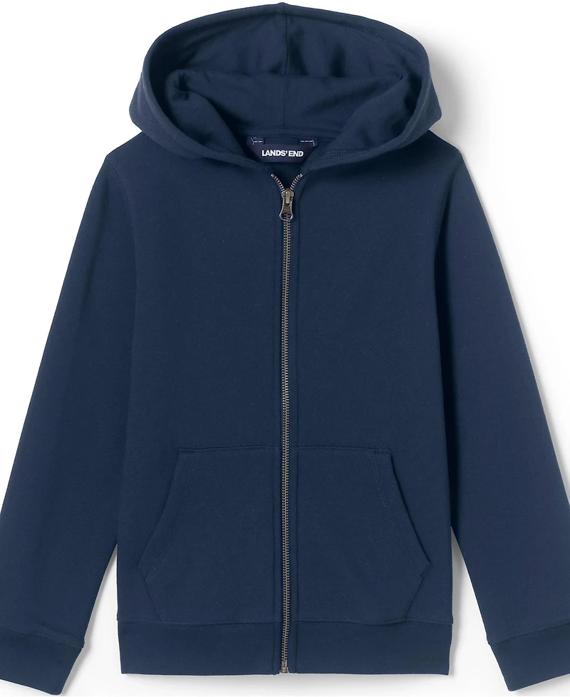 Lands' End Girls Zip Front Sweatshirt